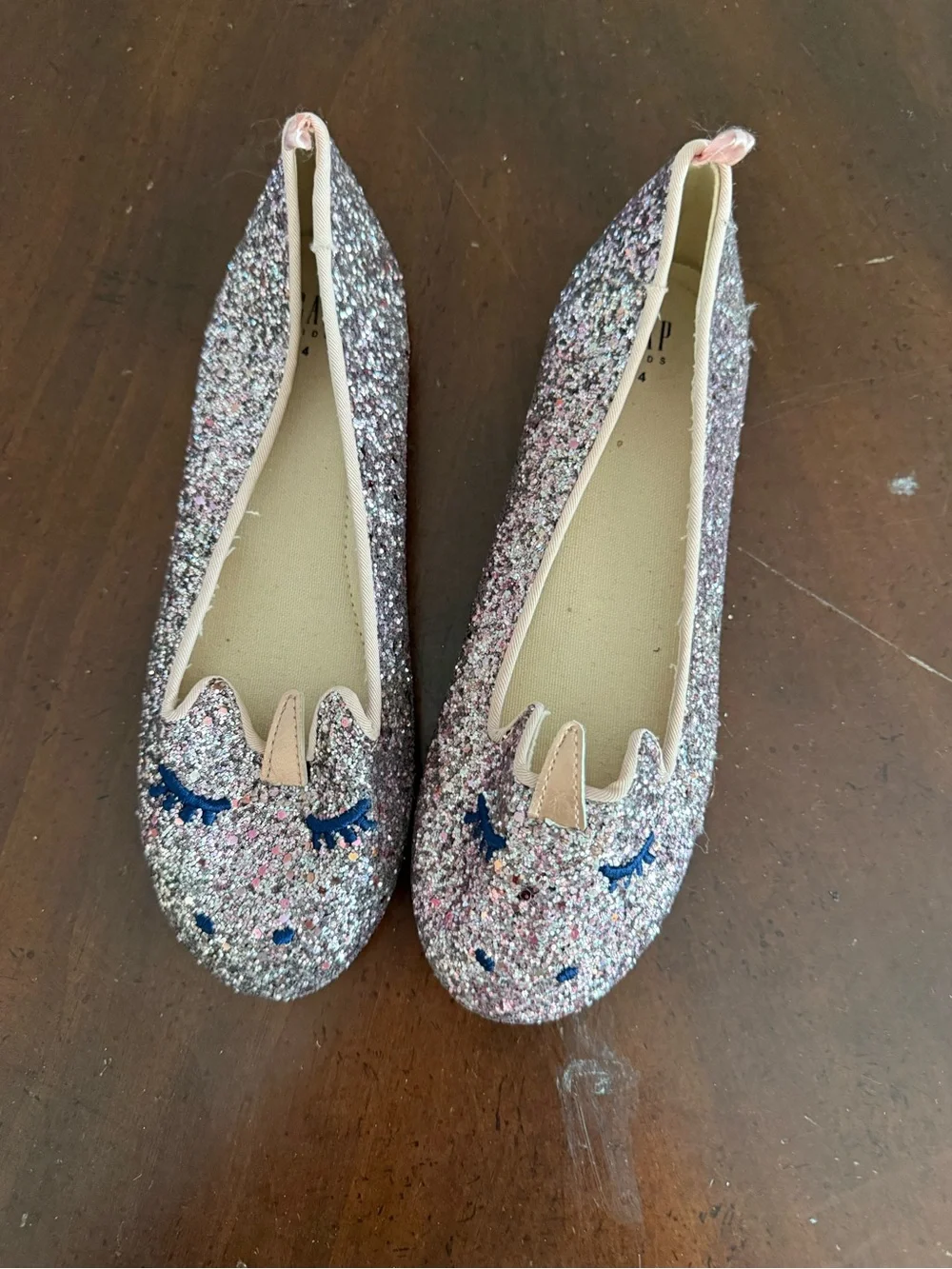 Gap glitter flats